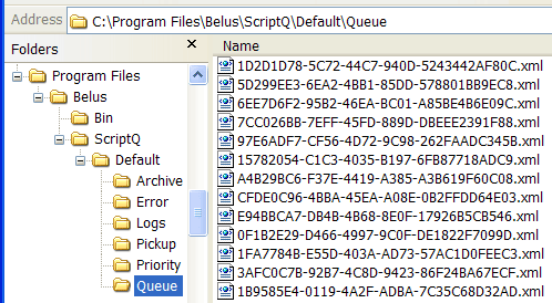 ScriptQ folder structure.